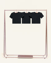 Baby Tee 3-Pack: Black