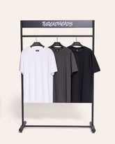 Classic Tee 3-Pack: Black, Charcoal, White