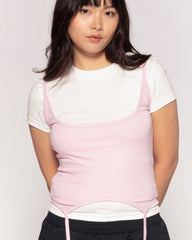 All Tied Up Pink Tank
