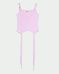 All Tied Up Pink Tank