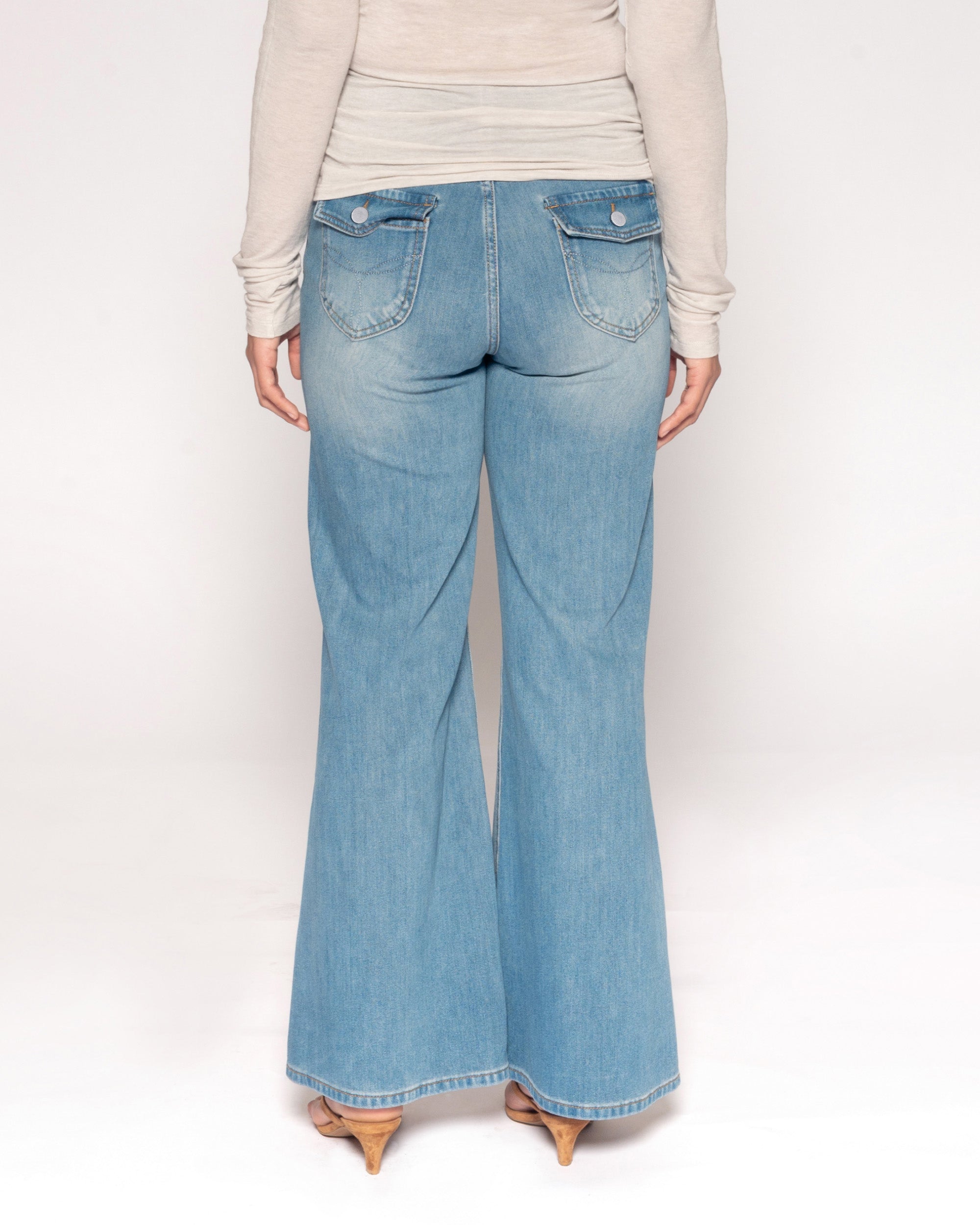 All Aboard Flared Jeans