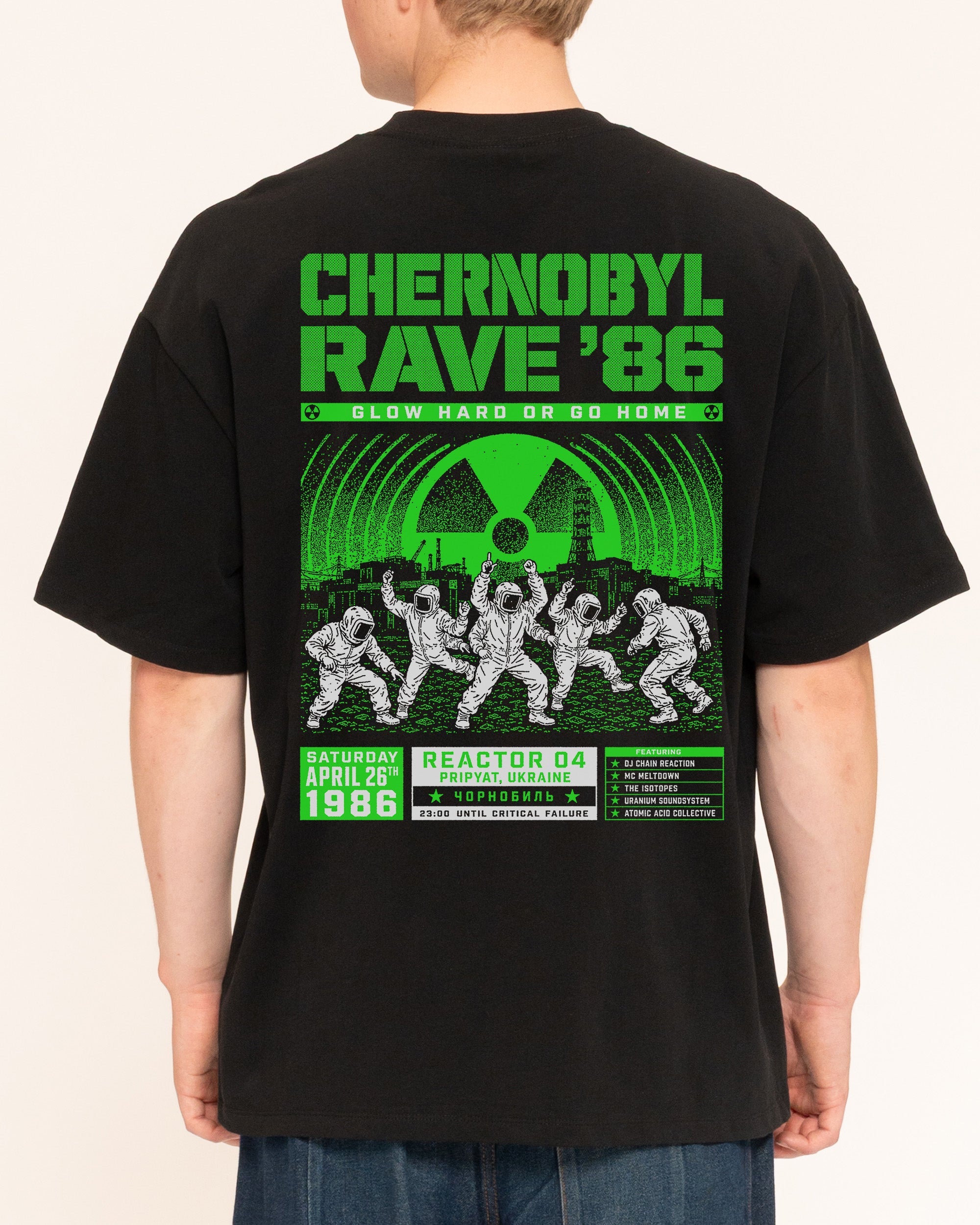 Chernobyl Rave '86 Oversized Tee