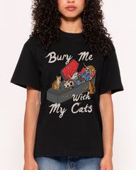 Bury Me With My Cats T-Shirt