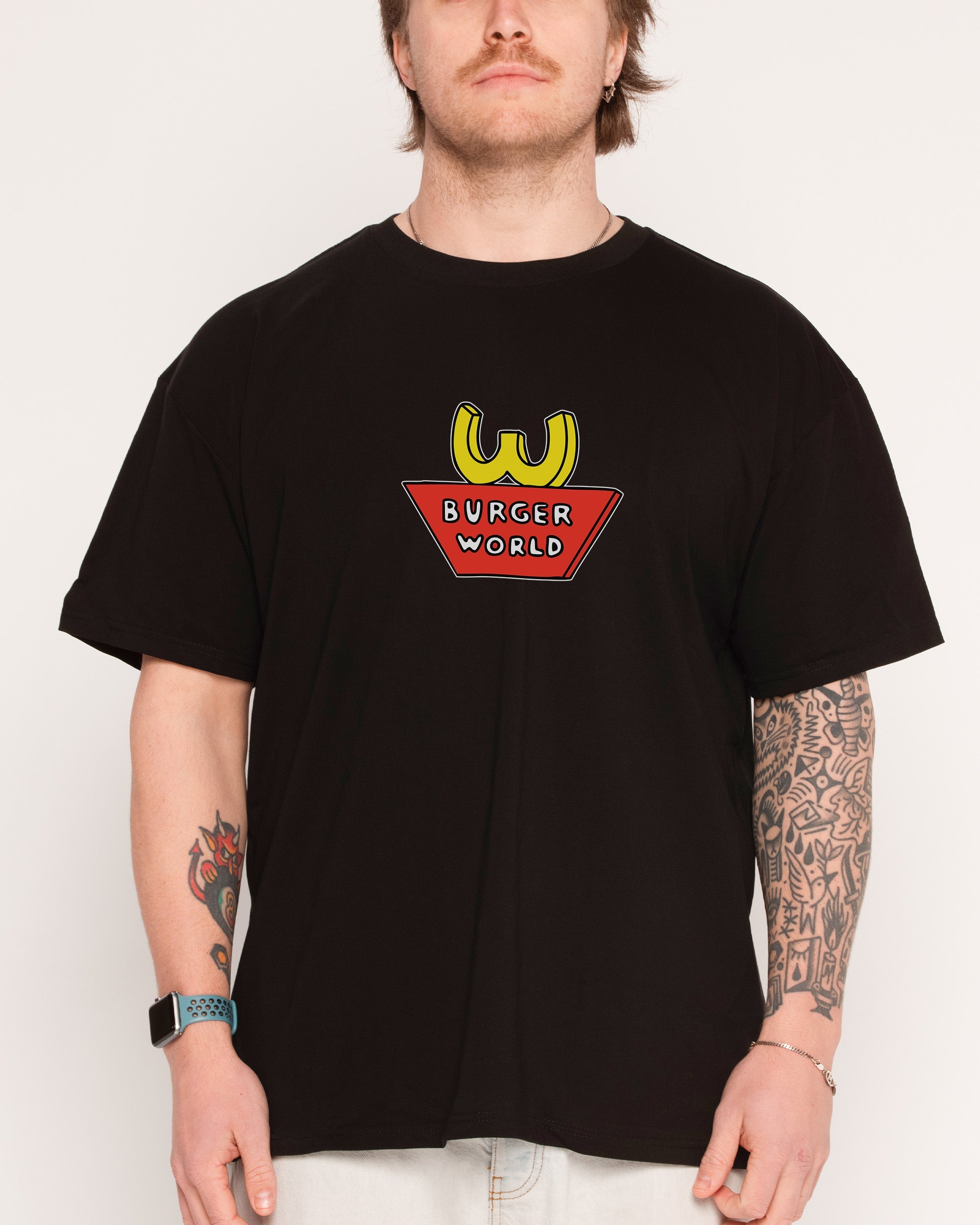 Burger World Oversized Tee