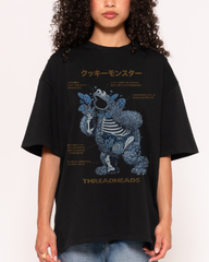 Cookie Monster Anatomy Oversized Tee