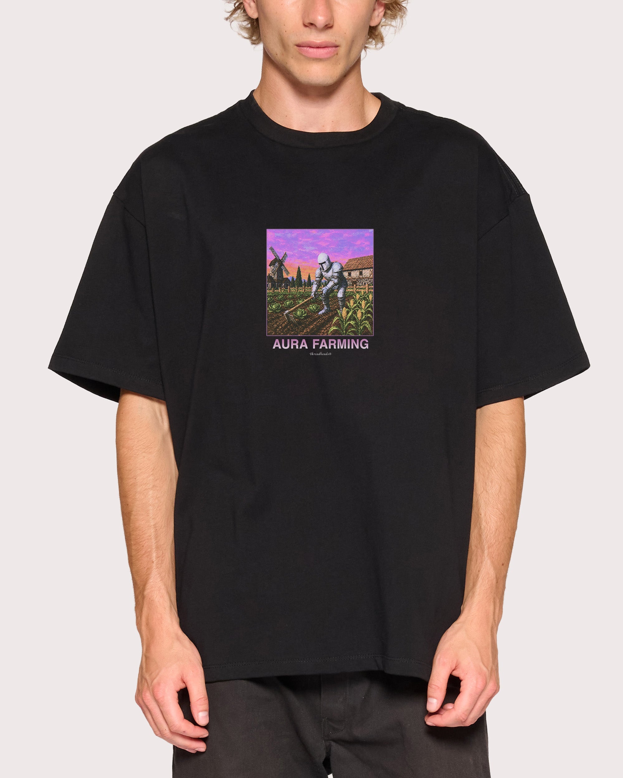 Aura Farming Oversized Tee