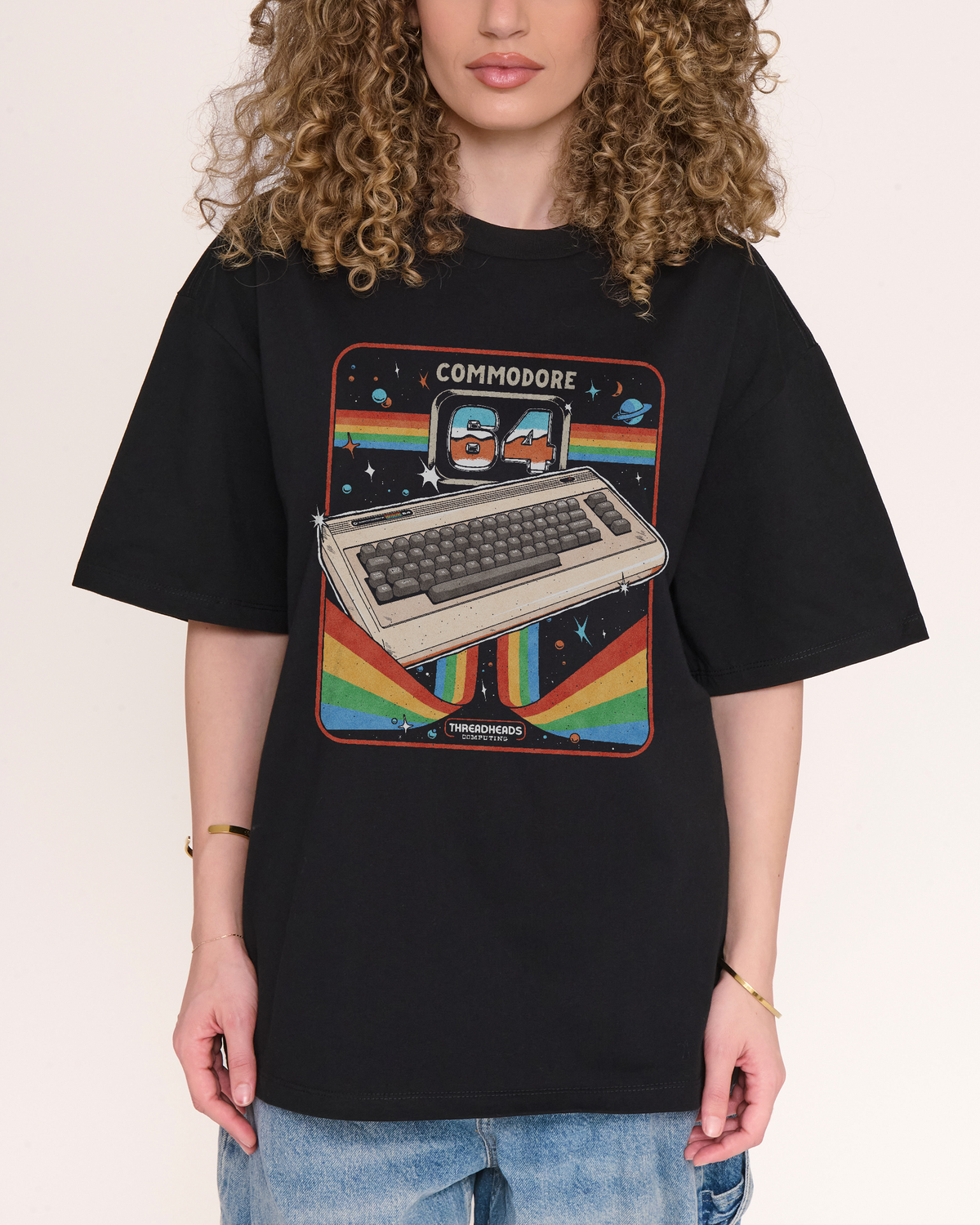 Commodore 64 Advanced Home Computer Oversized Tee
