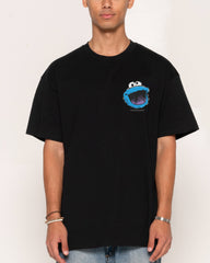 Cookie Monster Face Mini Print Tee
