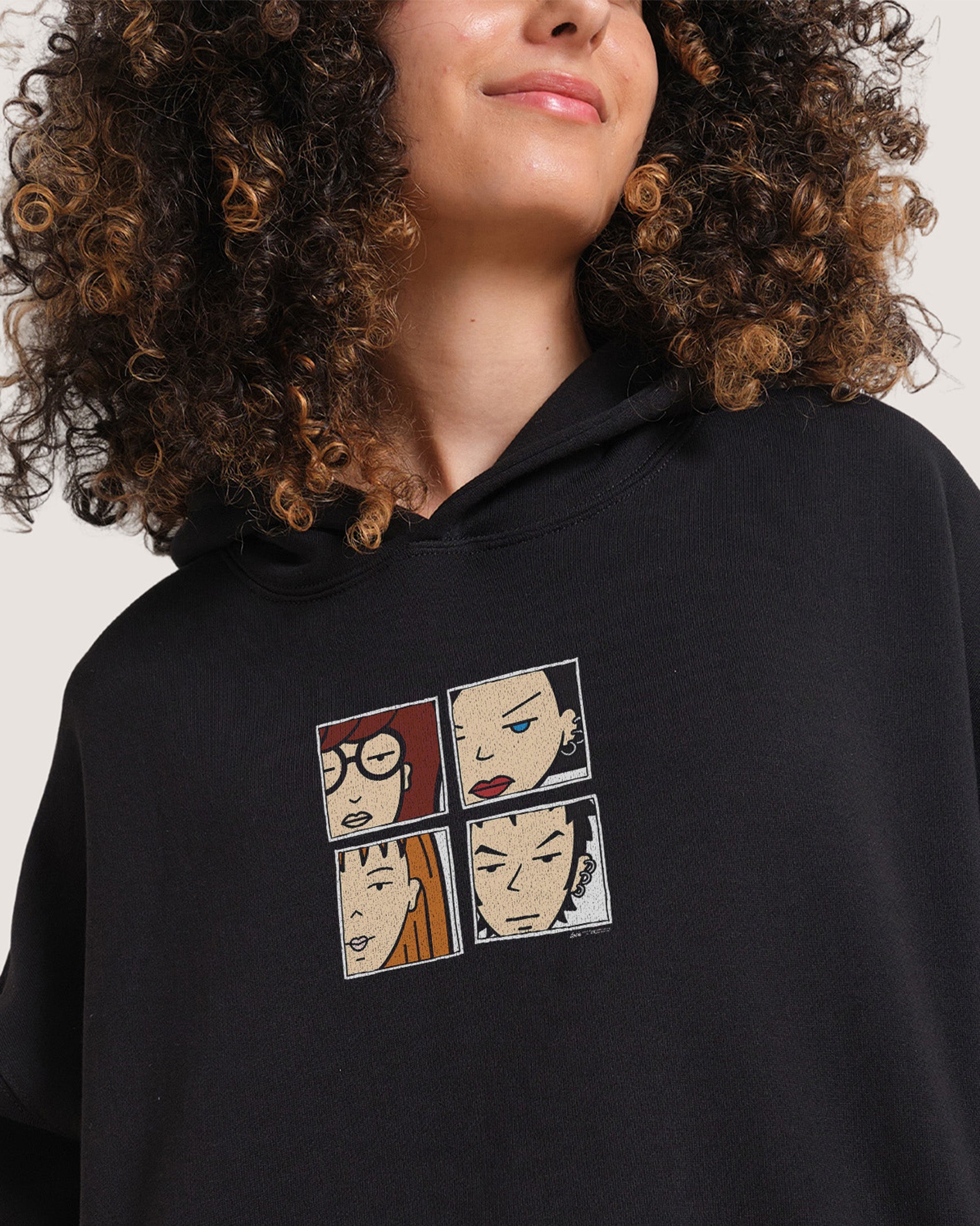 Daria Panel Hoodie