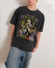 Beetlejuice Vintage Oversized Tee