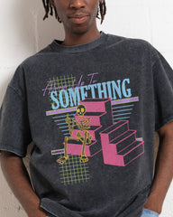 Always Up To Something Oversized Tee