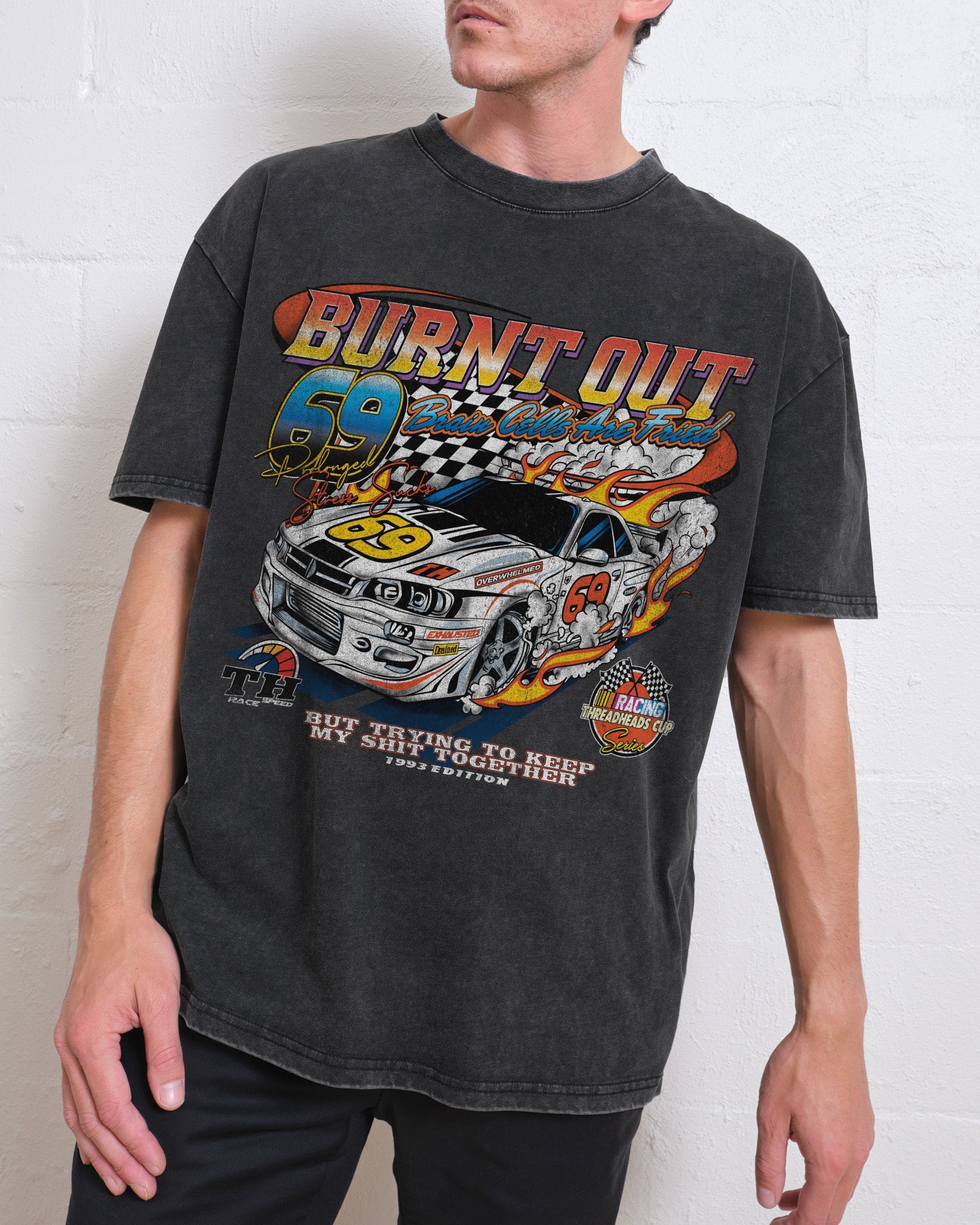 Burnt Out Oversized Tee
