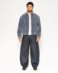 Archive Washed Bomber Jacket - Blue