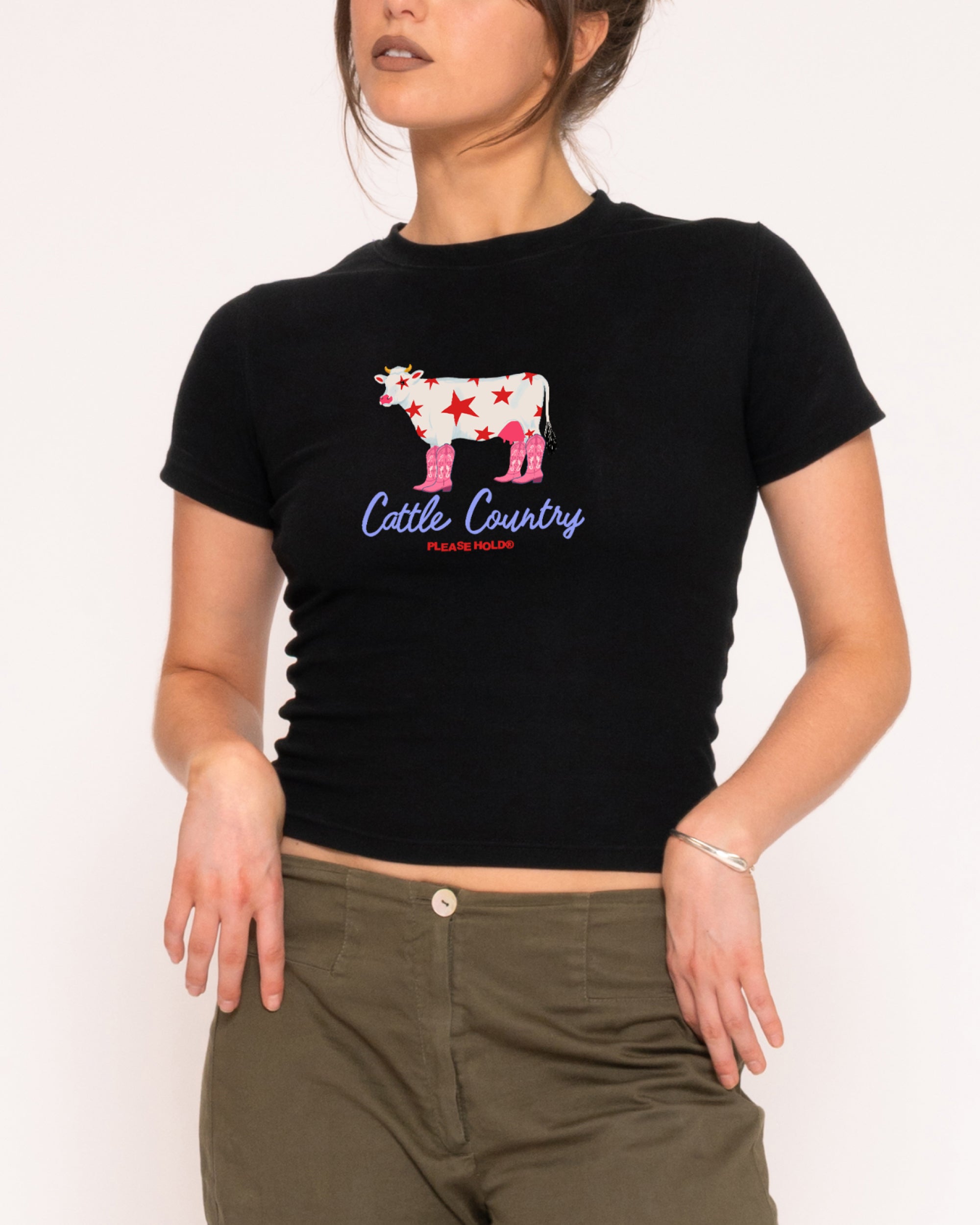 Cattle Country Longline Baby Tee