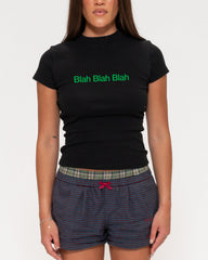 Blah Blah Blah Longline Baby Tee