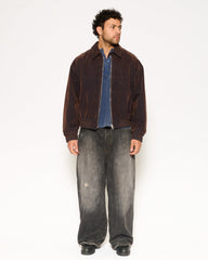 Archive Washed Bomber Jacket - Brown