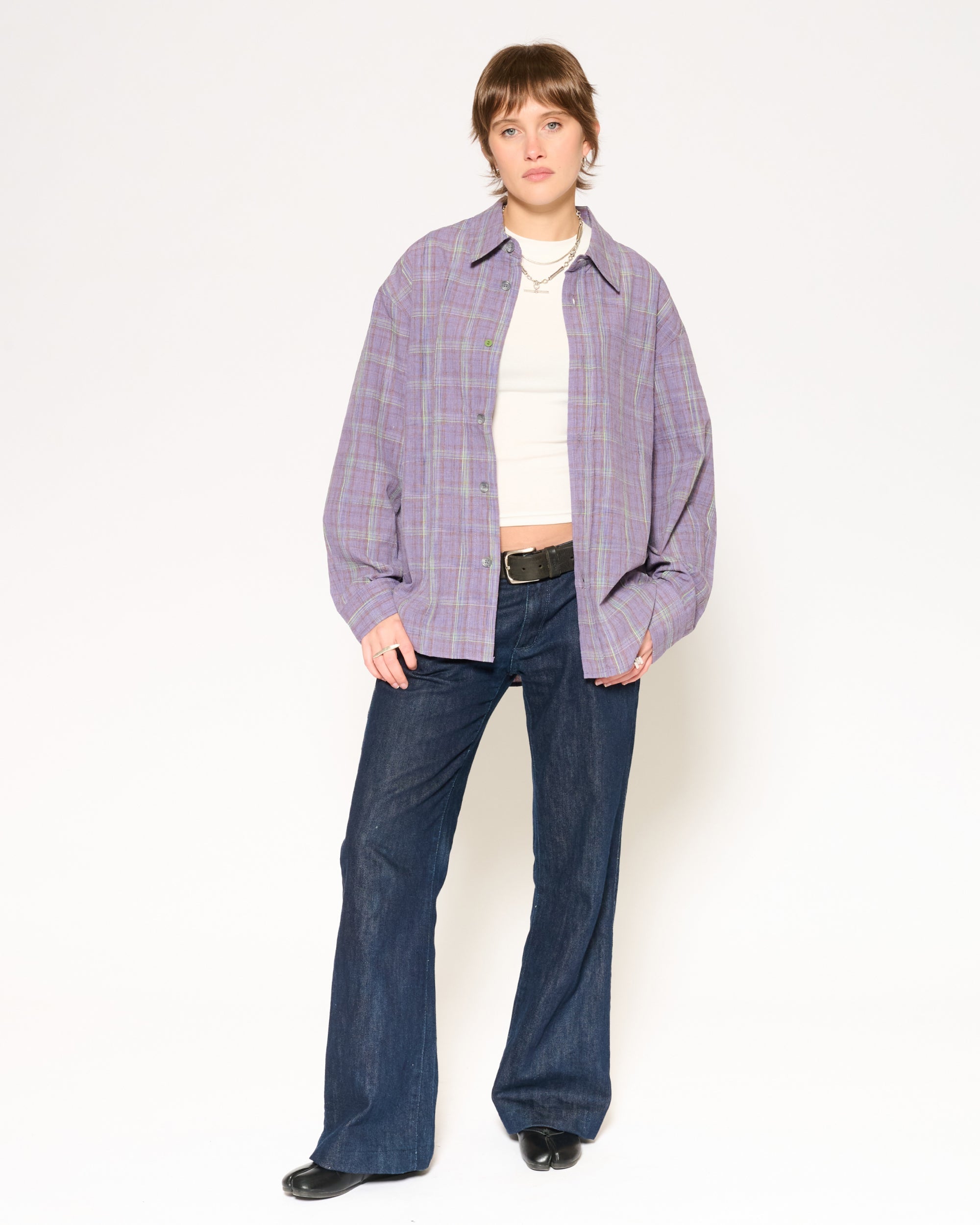 B-Side Plaid Shirt