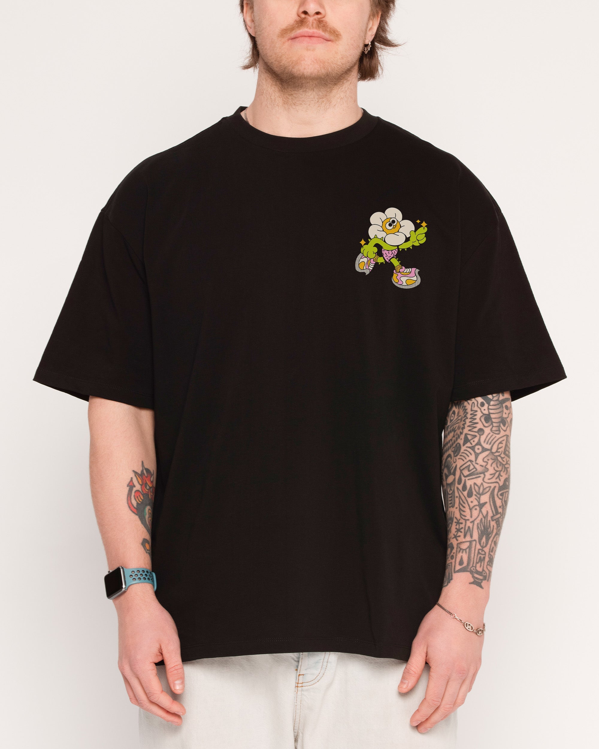 Among the Daisies Oversized Tee