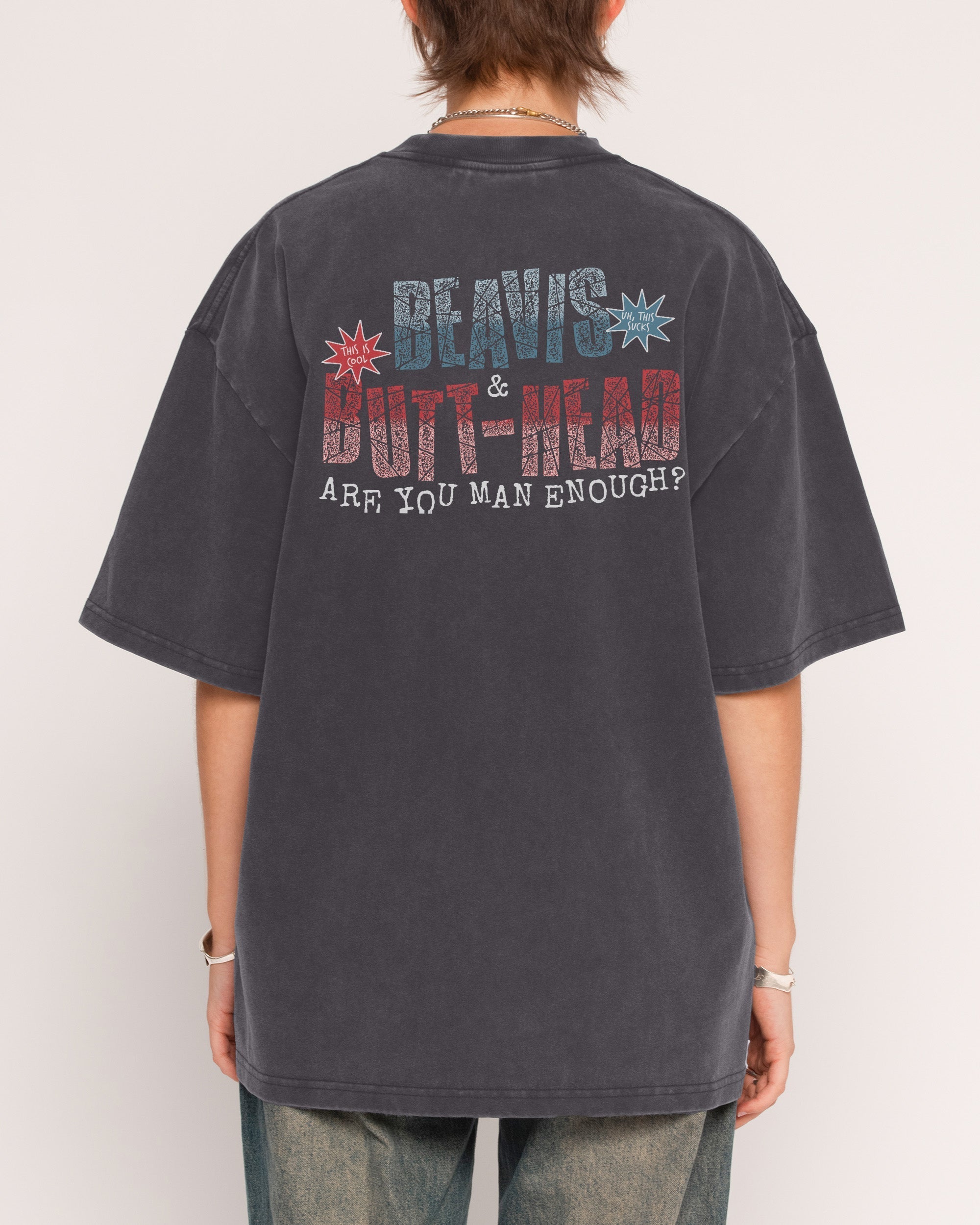 Backyard Wrestling Oversized Tee