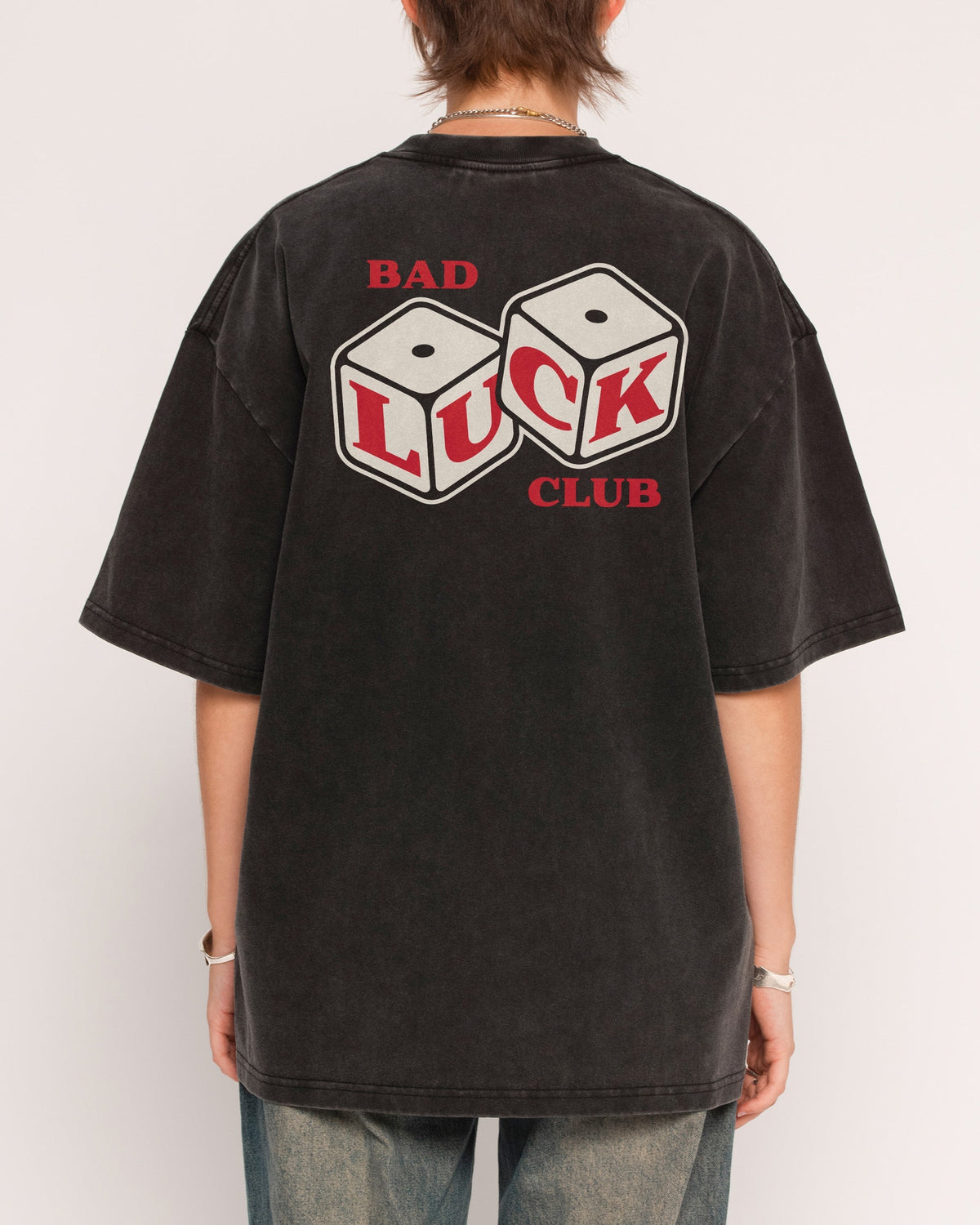 Bad Luck Club Oversized Tee