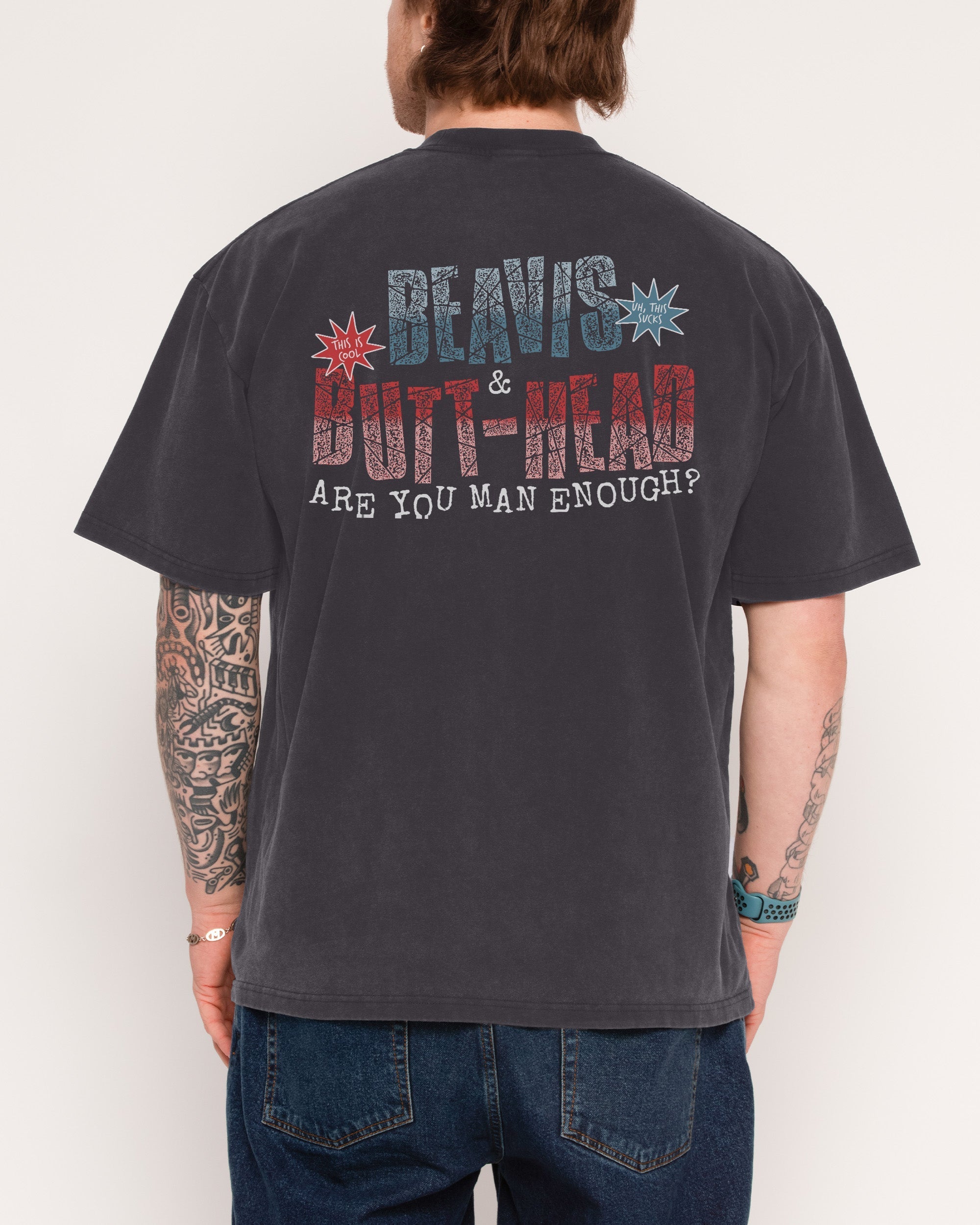 Backyard Wrestling Oversized Tee