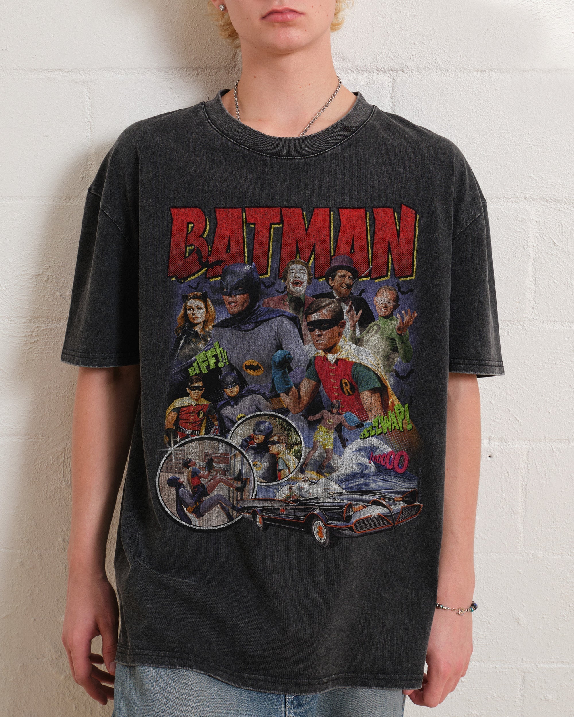 Batman Vintage Oversized Tee