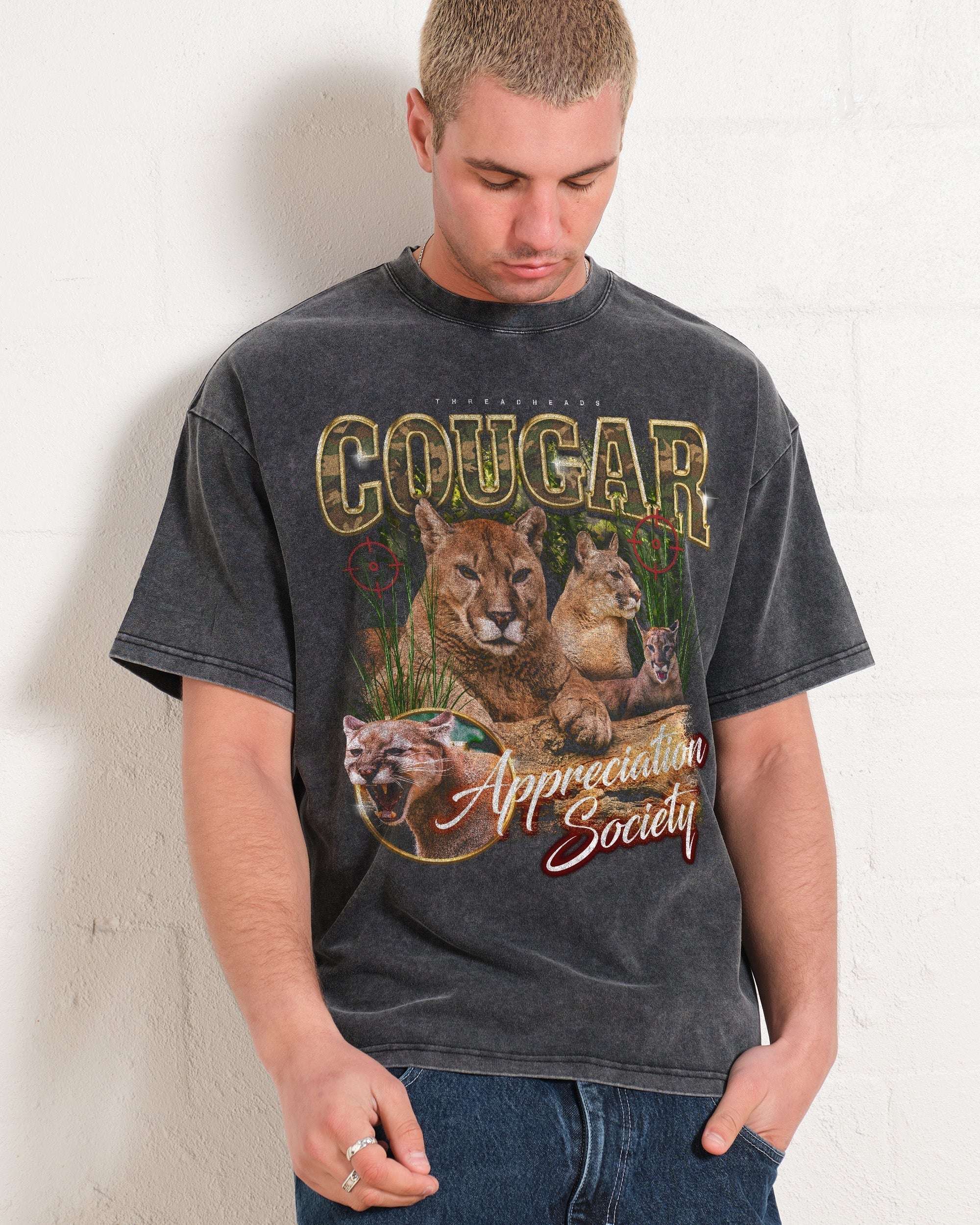 Cougar Appreciation Society Oversized Tee