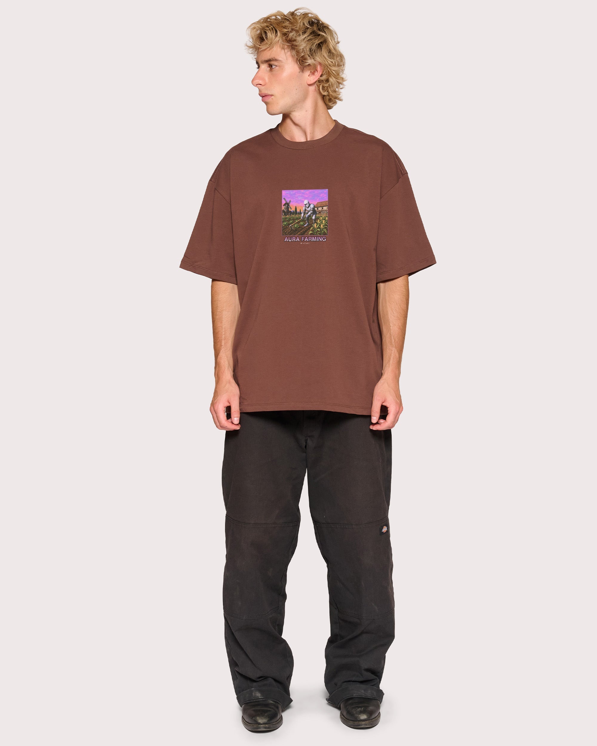 Aura Farming Oversized Tee