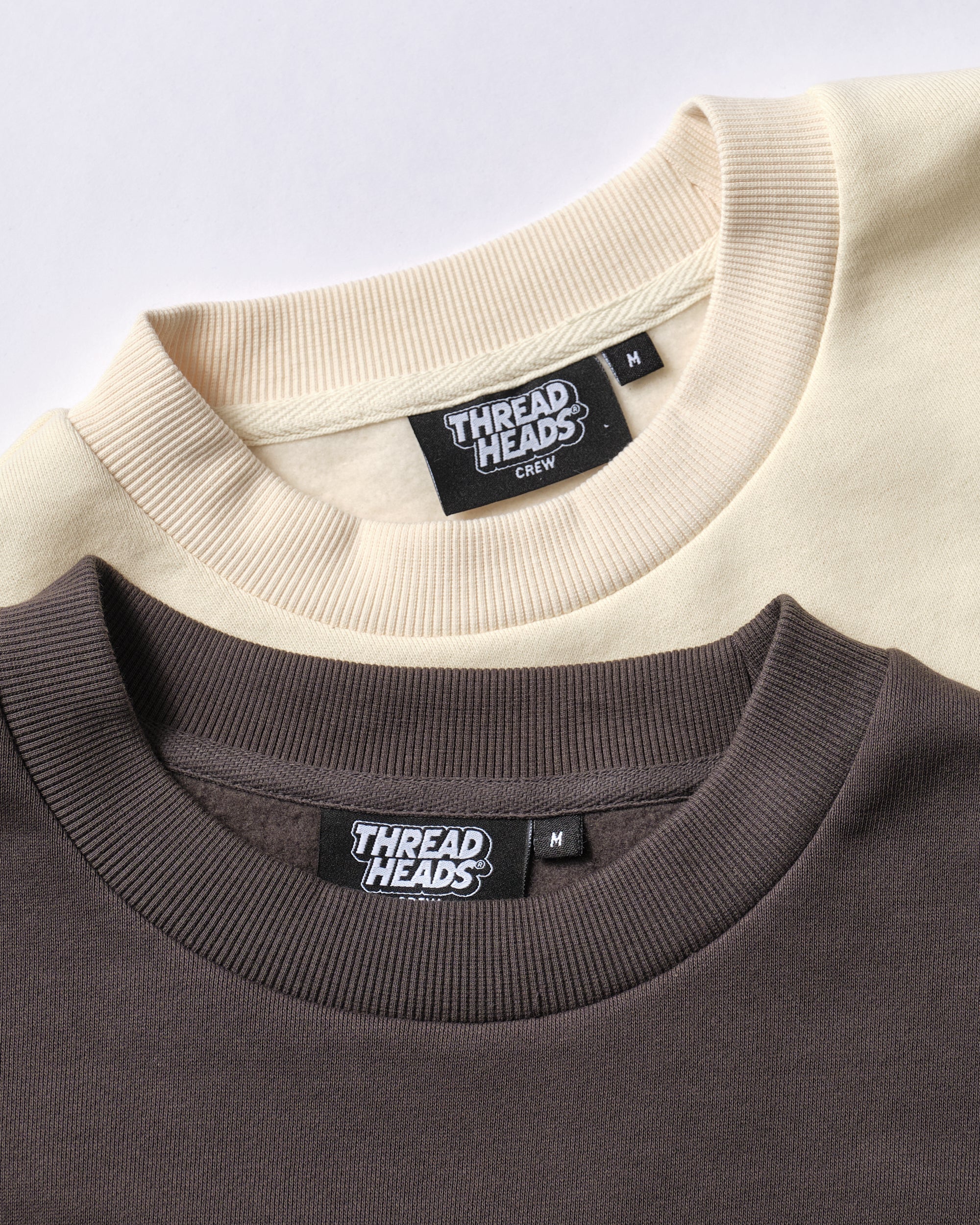Classic Sweatshirt 2 Pack: Charcoal, Natural
