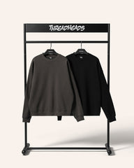 Classic Sweatshirt 2 Pack: Black, Charcoal