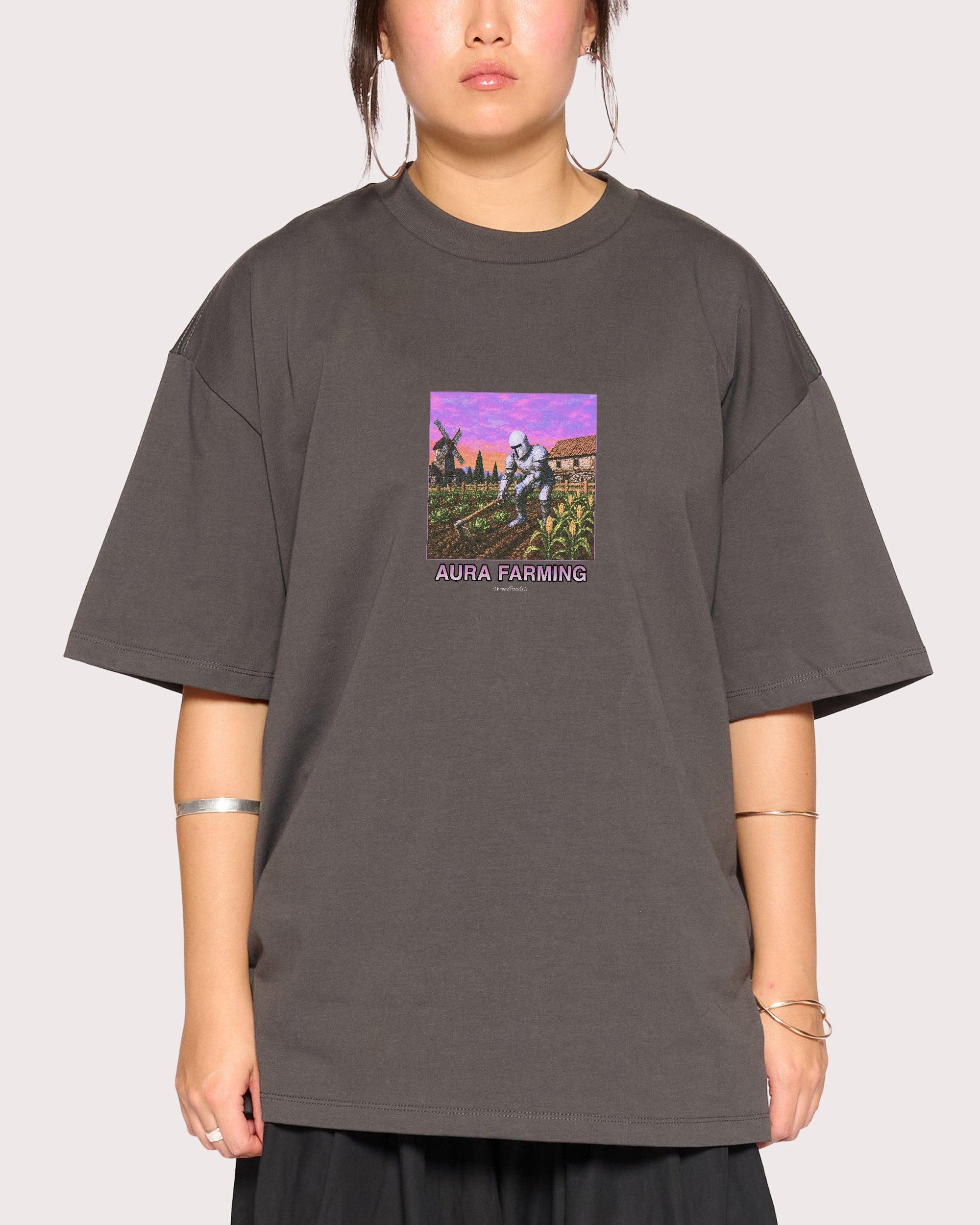 Aura Farming Oversized Tee