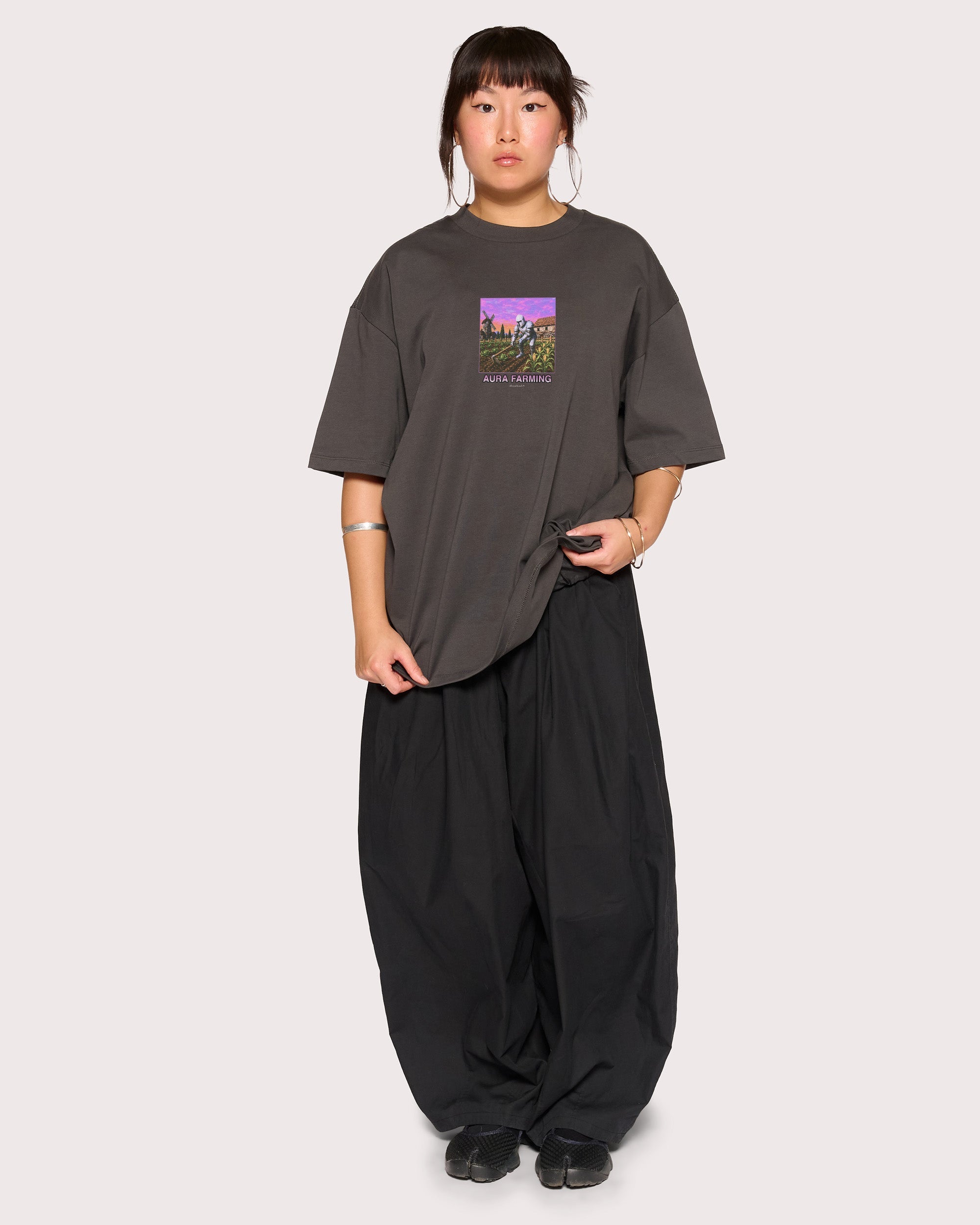 Aura Farming Oversized Tee