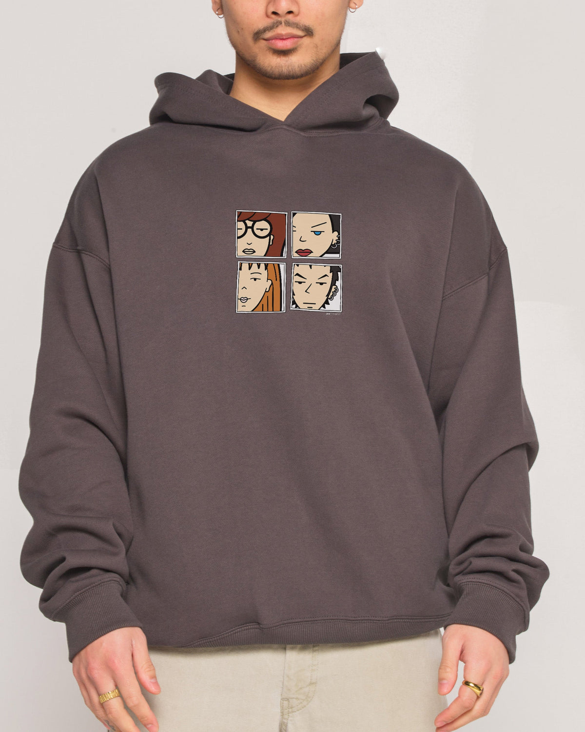Daria Panel Hoodie