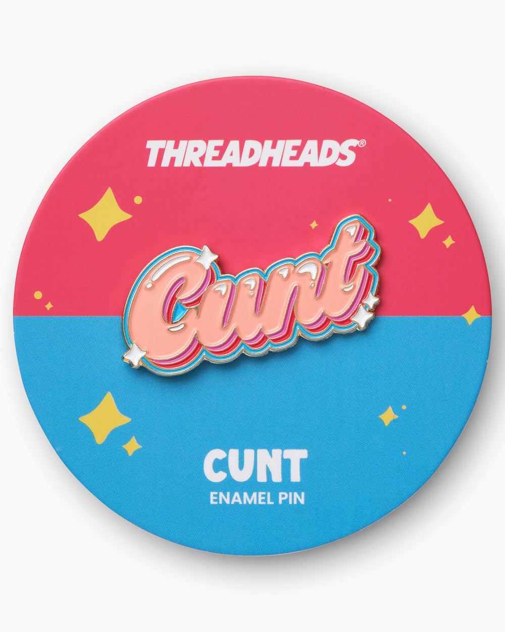 Cunt Enamel Pin