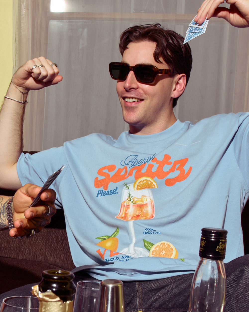 Aperol Spritz Please! Oversized Tee