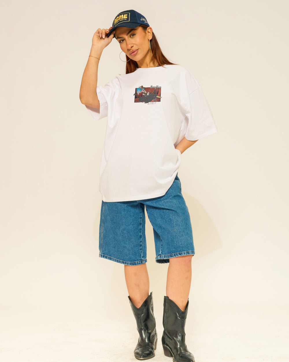 Buckle Up Bugs Oversized Tee