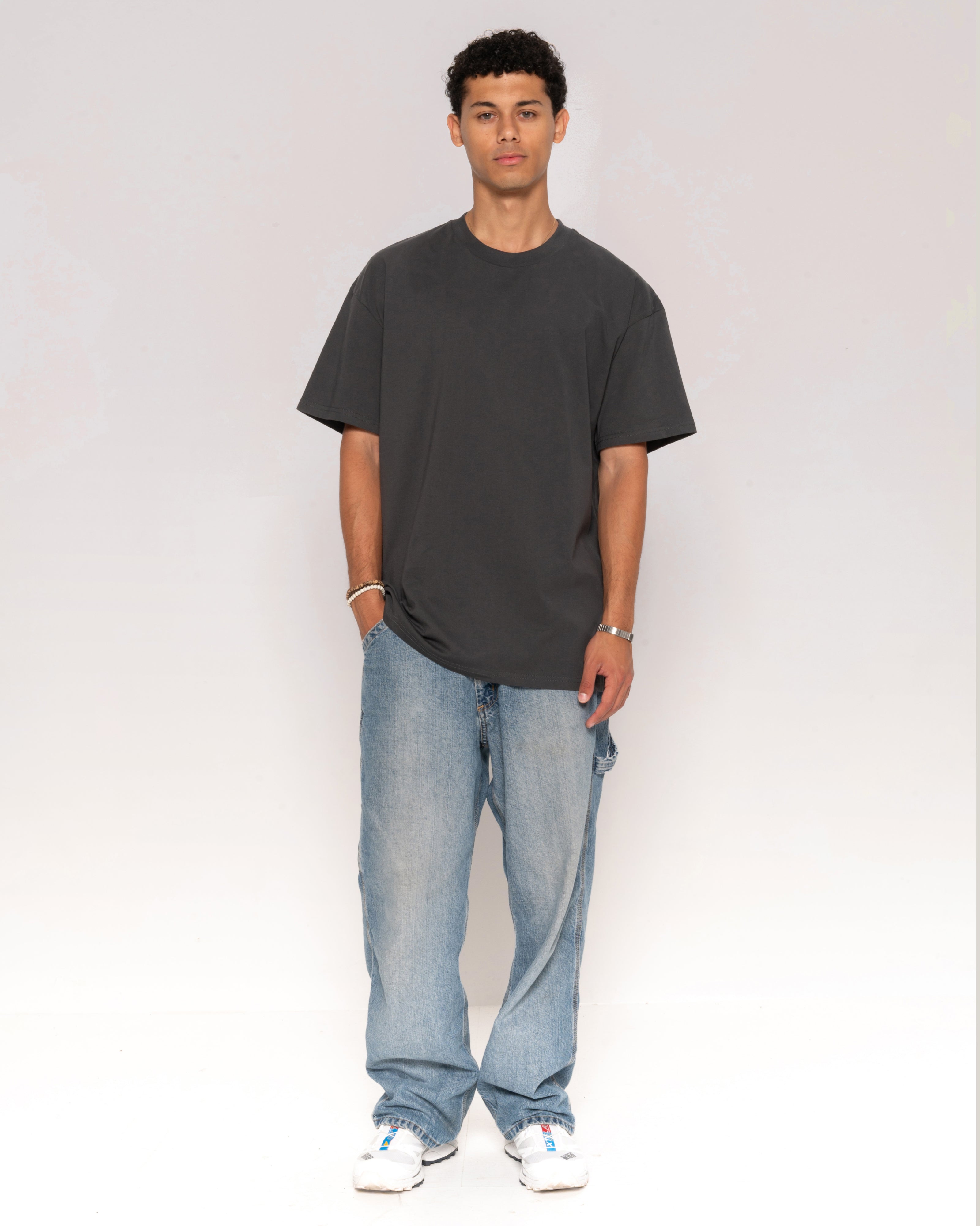 Classic Tee 3-Pack: Charcoal, Navy, Brown