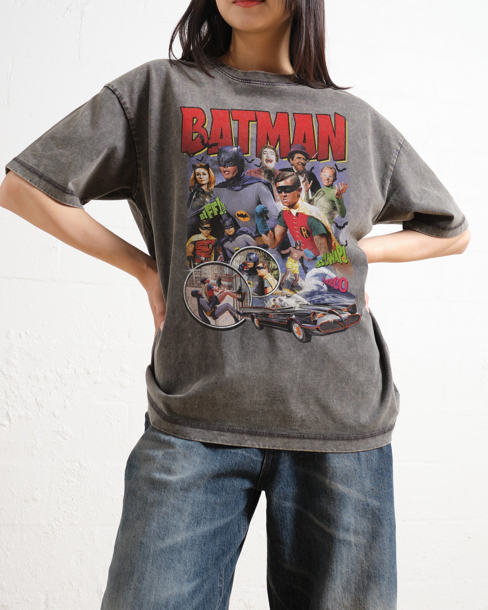 Batman Vintage Oversized Tee