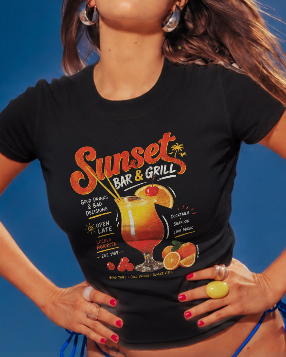 Custom Longline Baby Tee