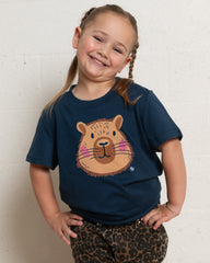 Capybara Face Kids T-Shirt