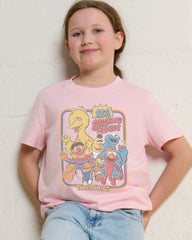 123 Sesame St Kids T-Shirt