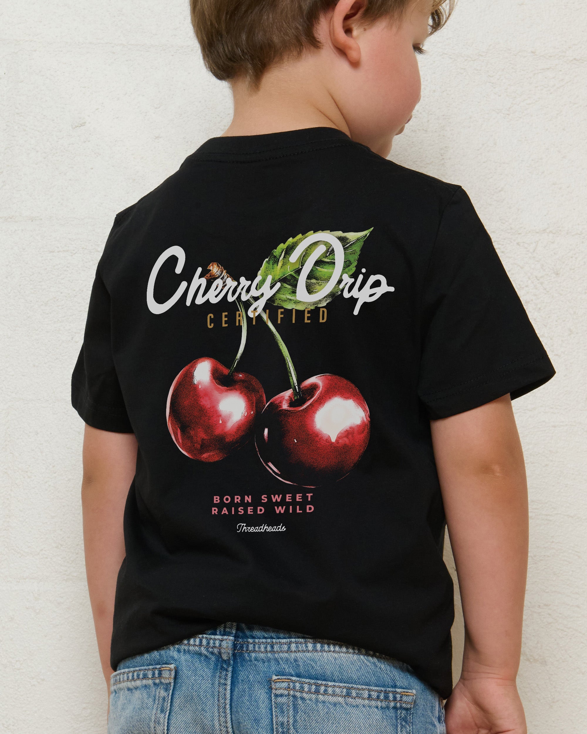 Cherry Drip Kids T-Shirt