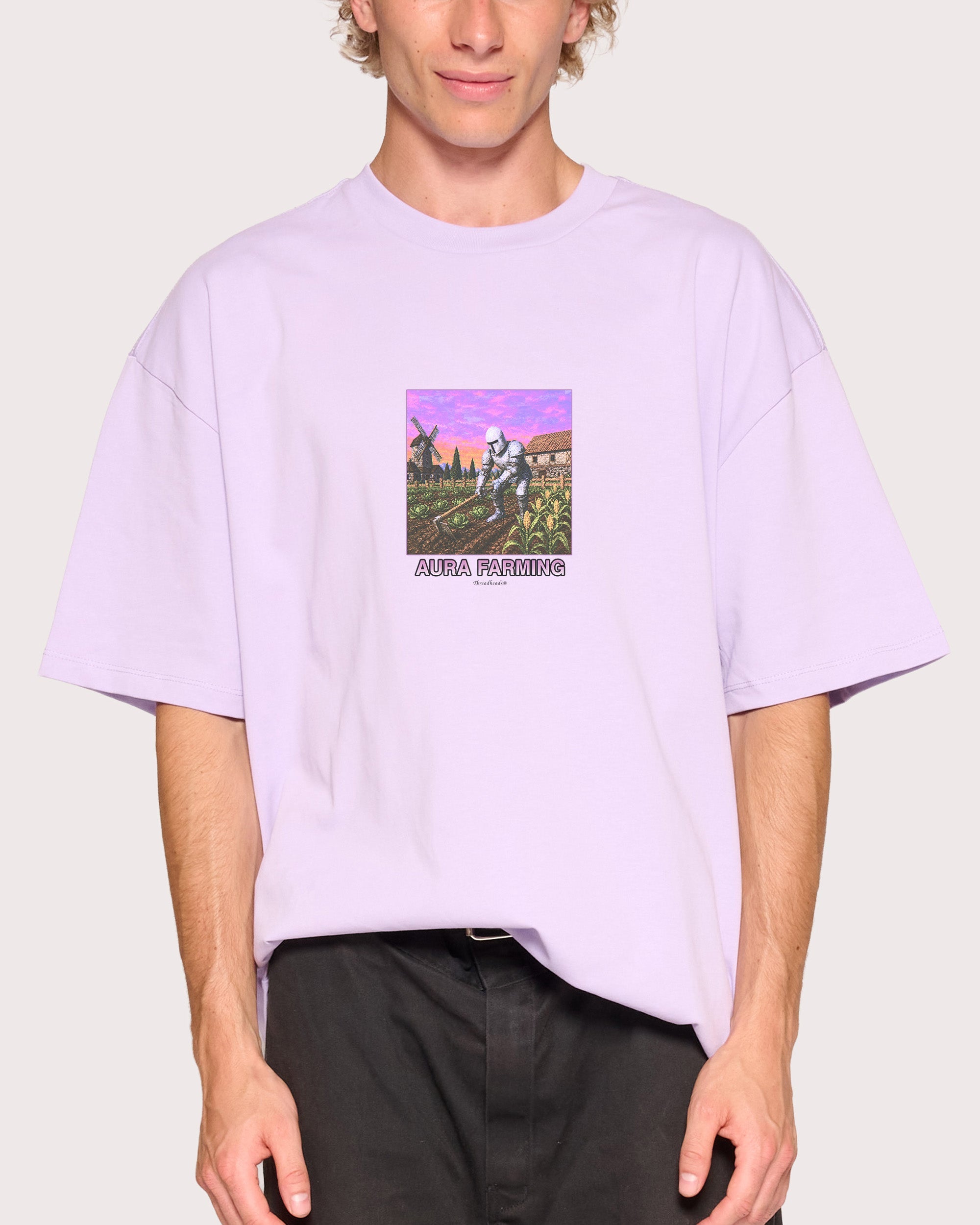 Aura Farming Oversized Tee