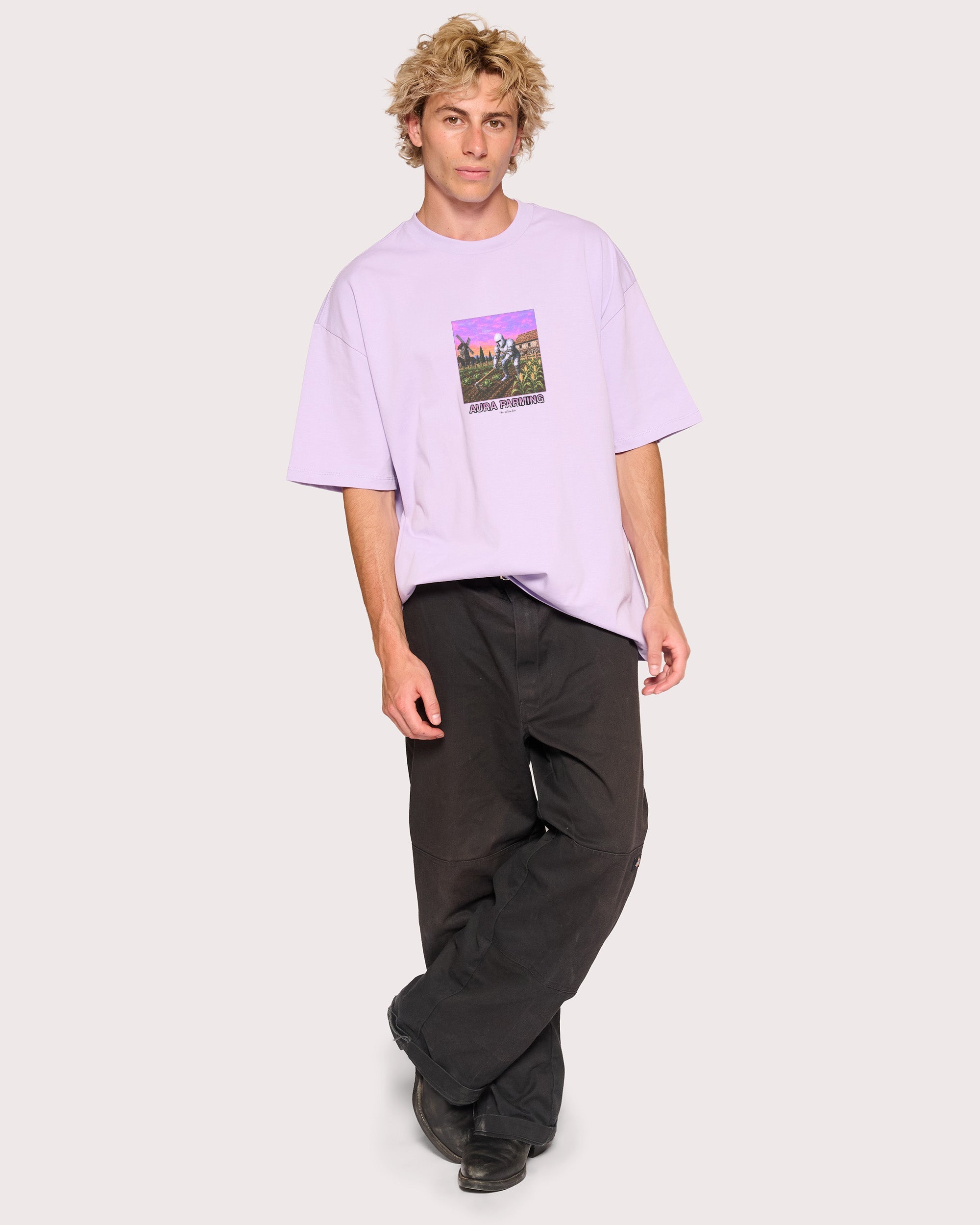 Aura Farming Oversized Tee