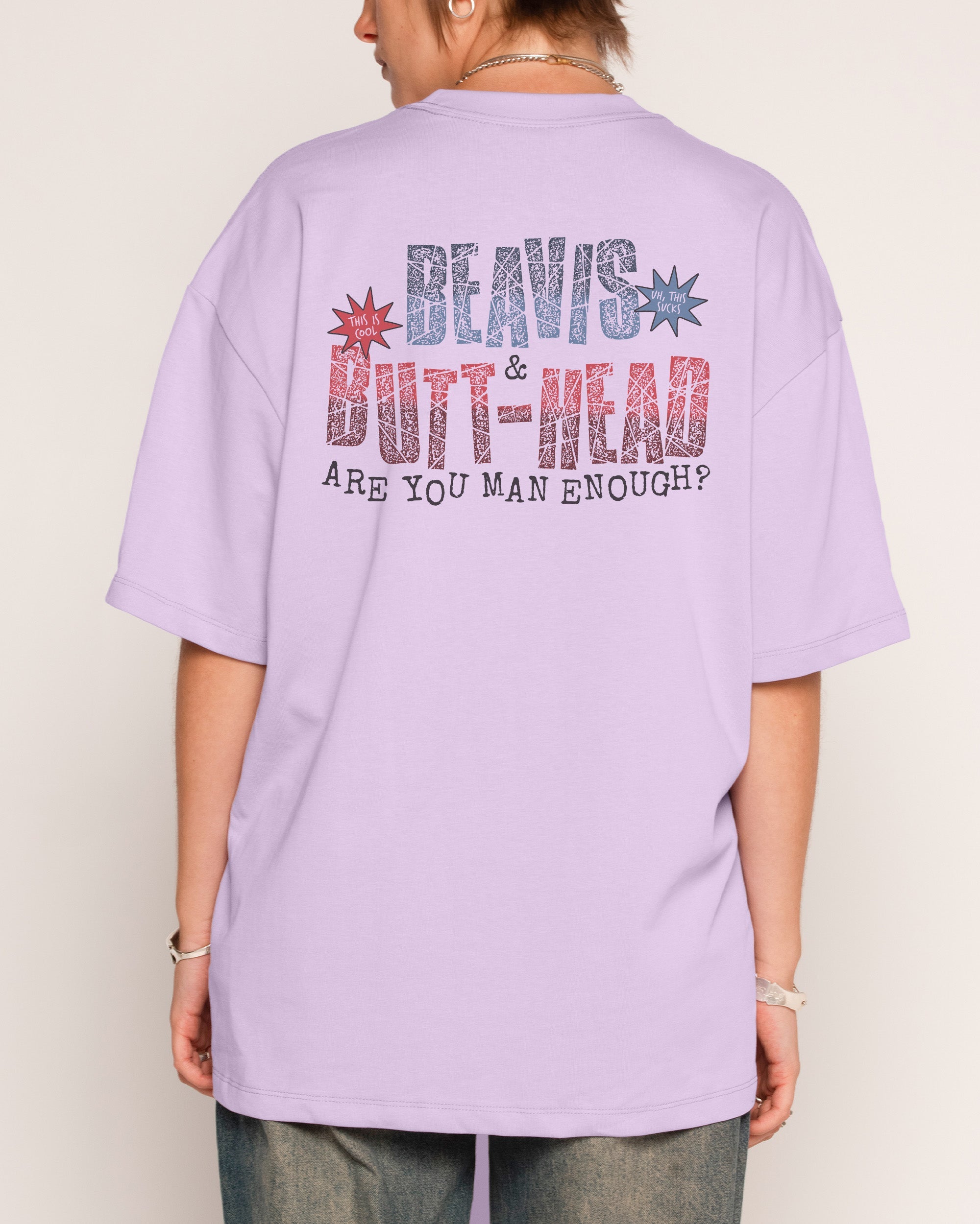 Backyard Wrestling Oversized Tee