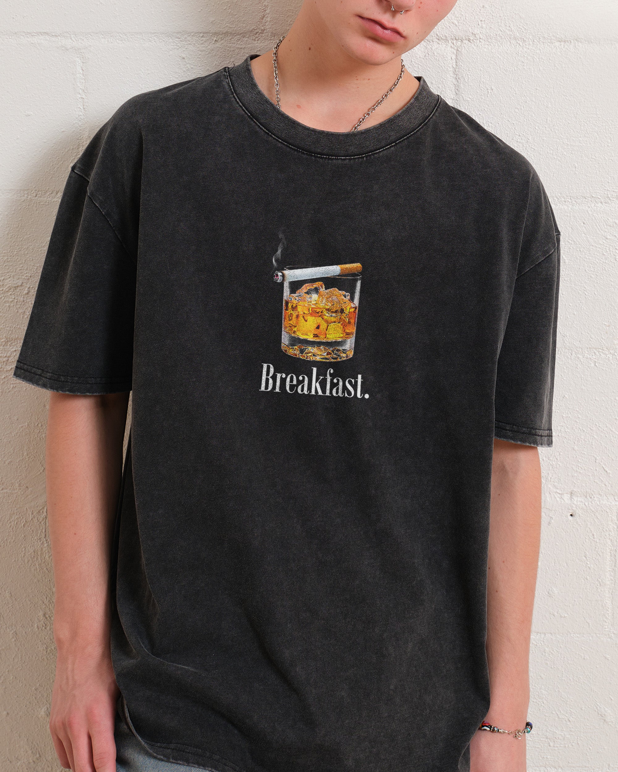Breakfast Oversized Tee
