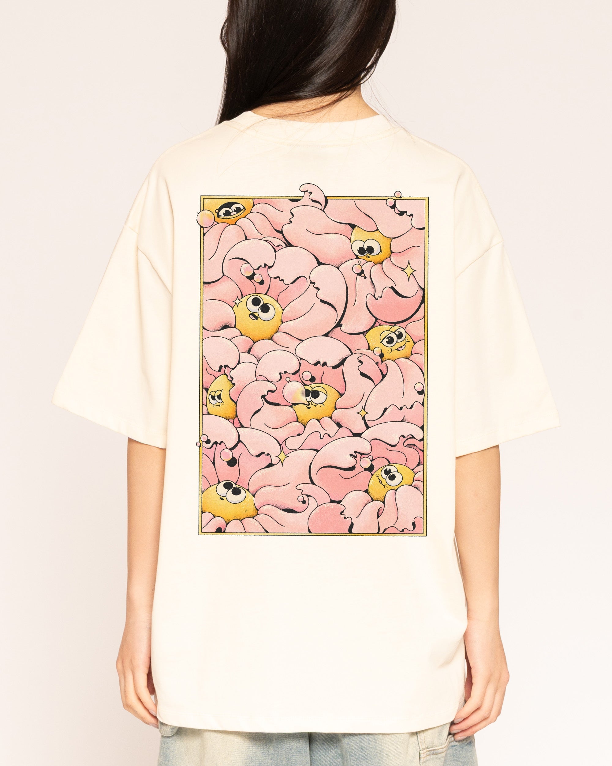 Bubble Blossom Oversized Tee