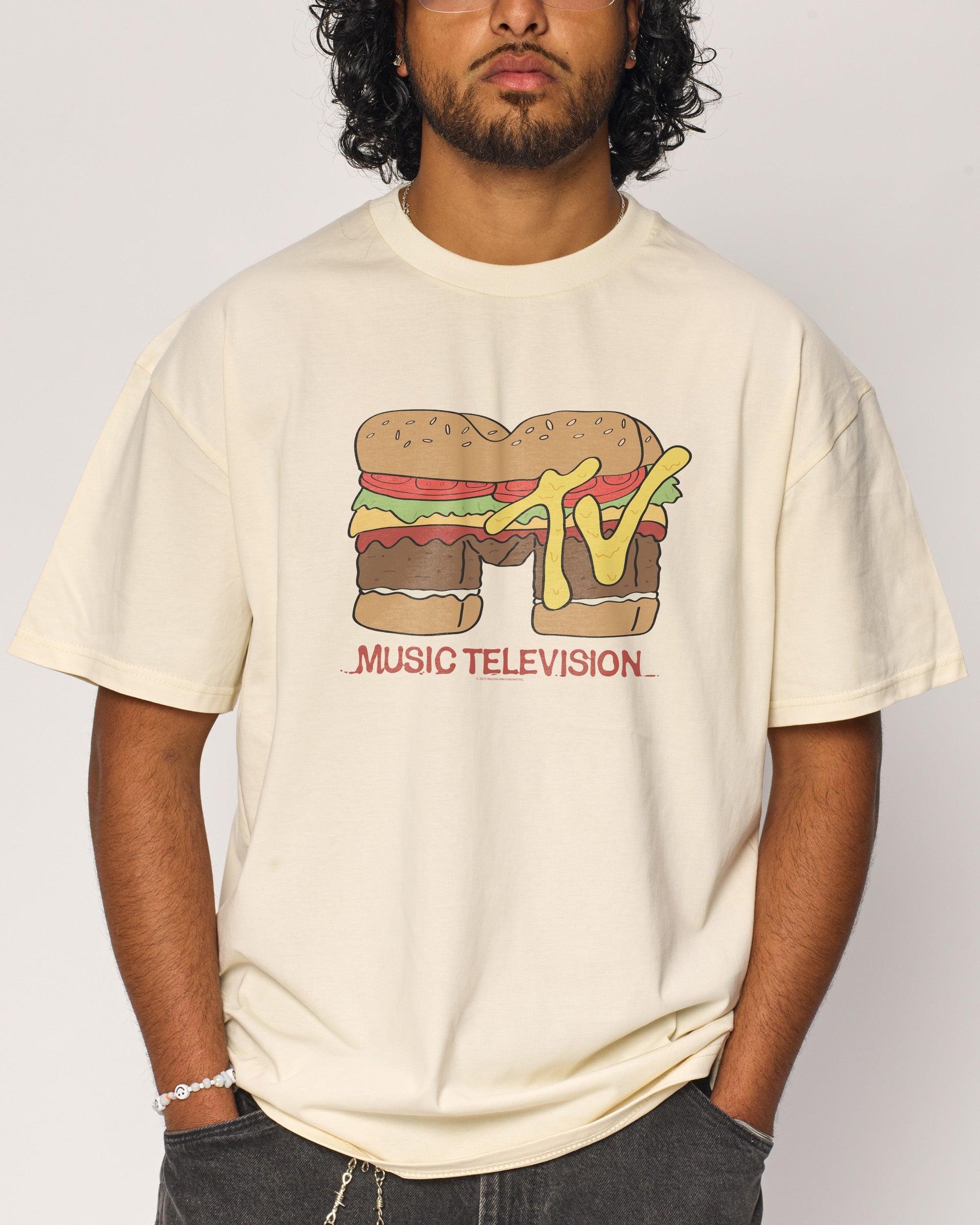 Burger MTV Logo T-Shirt
