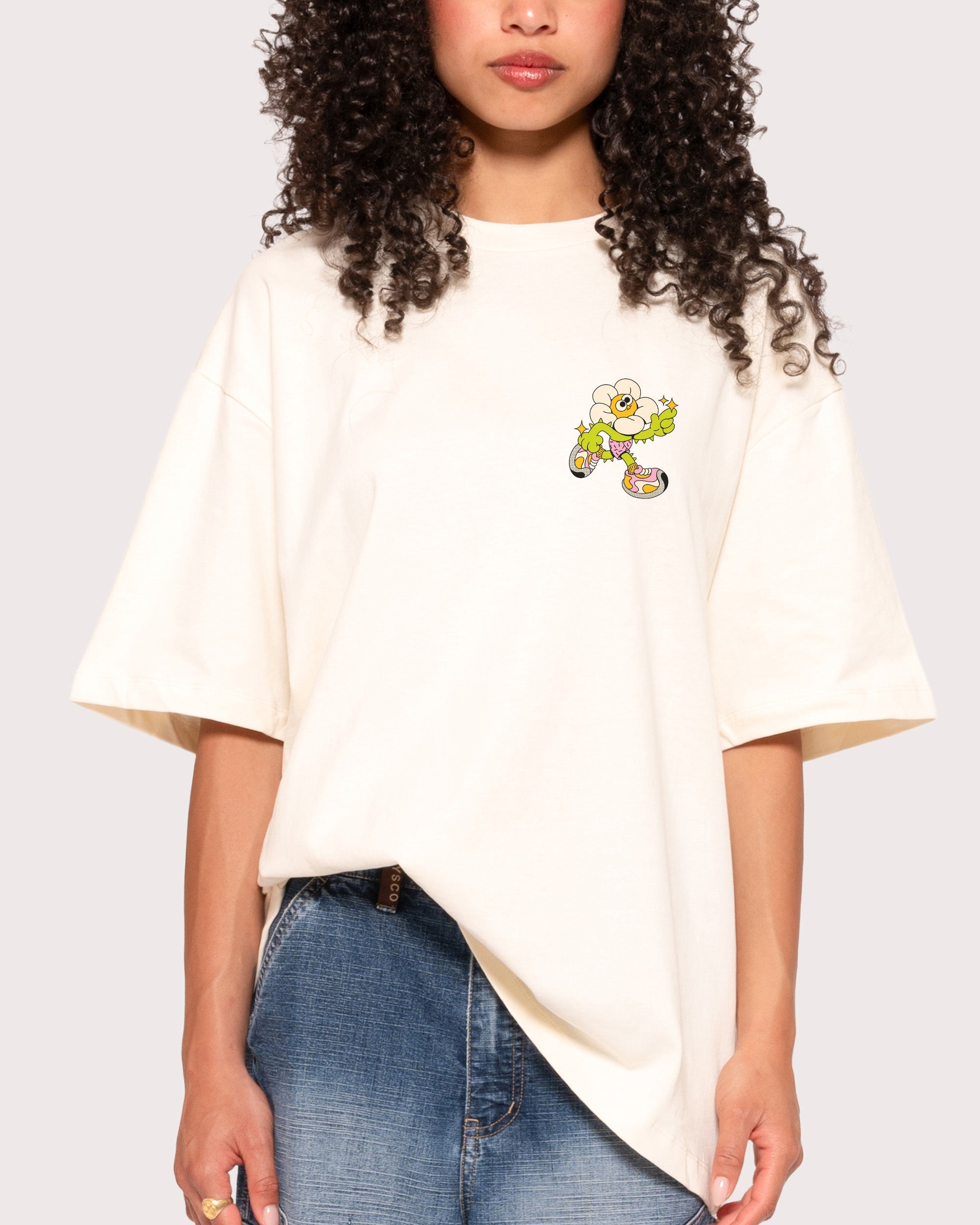 Among the Daisies Oversized Tee