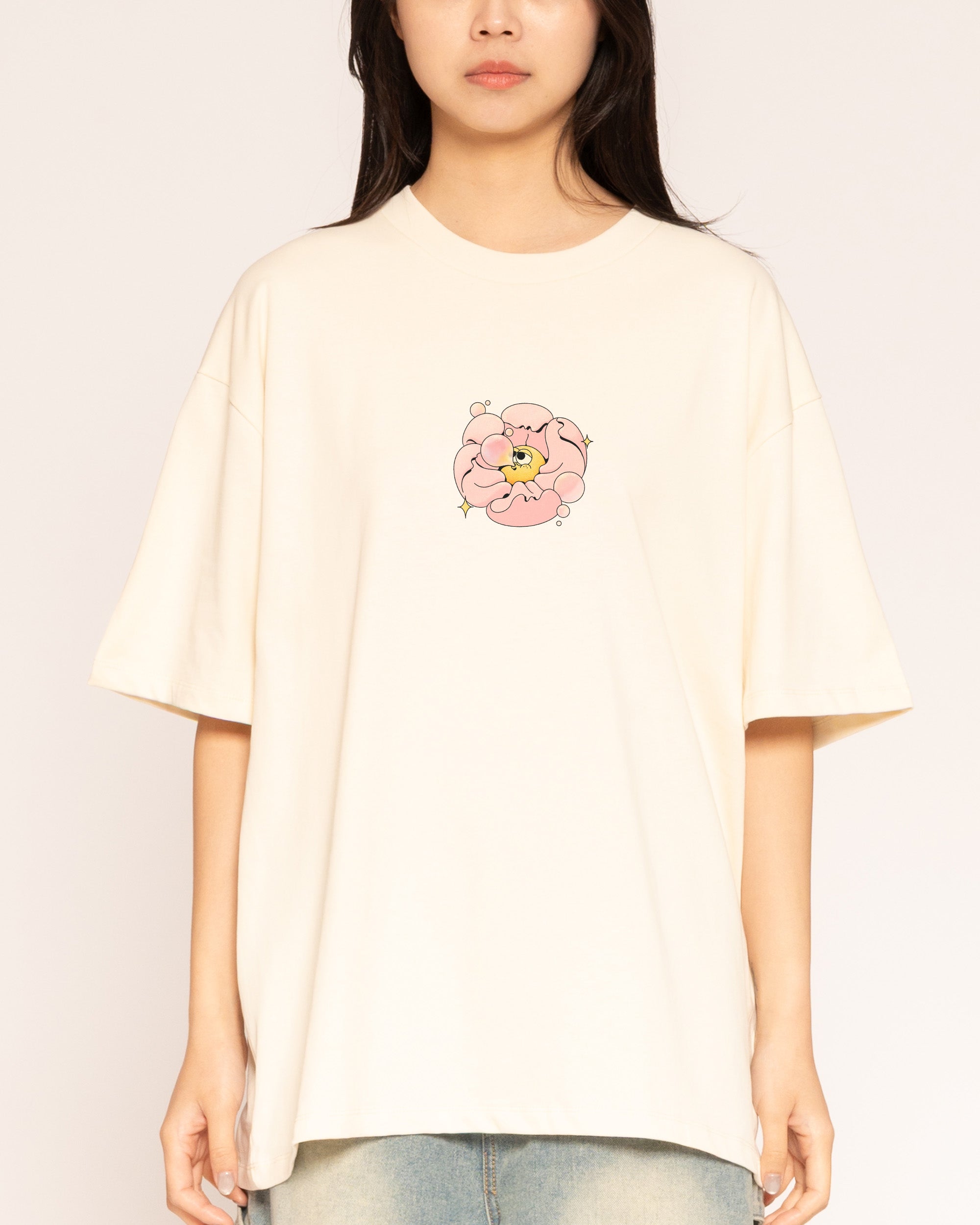 Bubble Blossom Oversized Tee